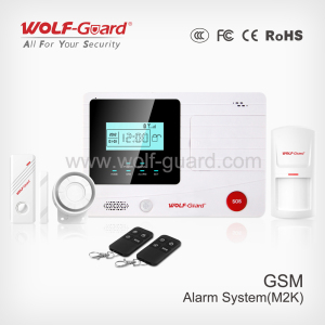 M2k Wireless Hom or Shop Use GSM Barglar Alarm System