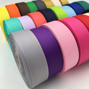 Single/Double Faced Polyester Printed/Plain Organza/Grosgrain/Satin Ribbon for Gifts (7012 satin)